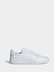 adidas Off White Breaknet Sleek Trainers - Image 4 of 12