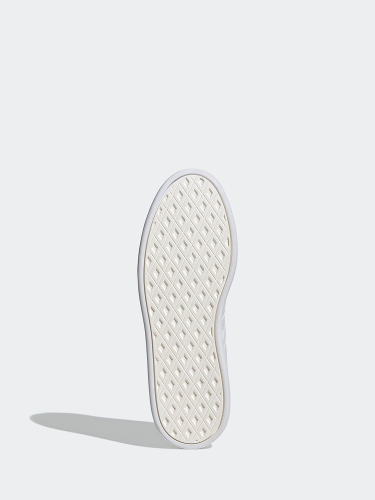 adidas Off White Breaknet Sleek Trainers - Image 6 of 11