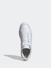 adidas Off White Breaknet Sleek Trainers - Image 7 of 12
