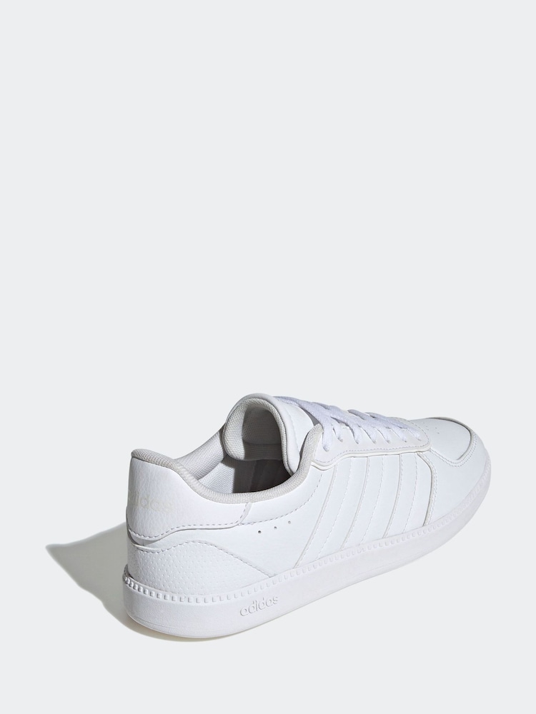 adidas Off White Breaknet Sleek Trainers - Image 9 of 11
