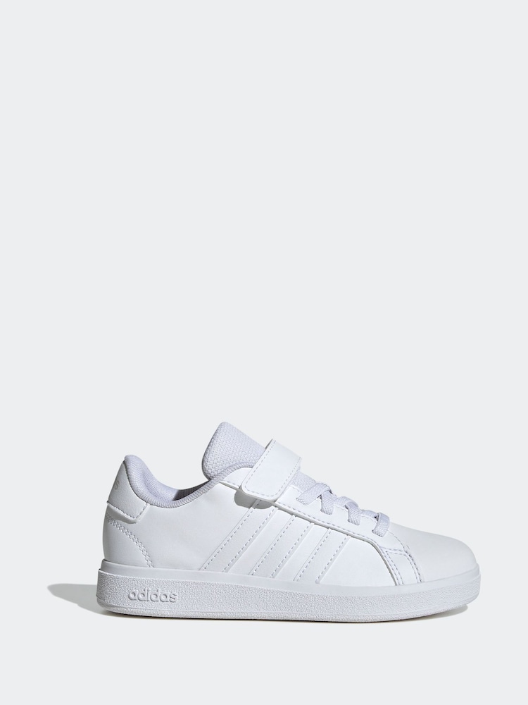 أبيض Dove - adidas Kids Grand Court 2.0 Shoes - صورة 1 من 8