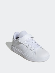 أبيض Dove - adidas Kids Grand Court 2.0 Shoes - صورة 3 من 8