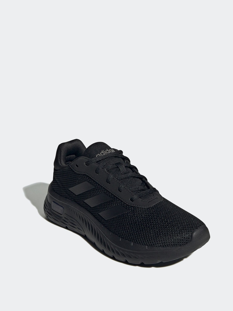 adidas Dark Black Cloudfoam Comfy Trainers - Image 4 of 8
