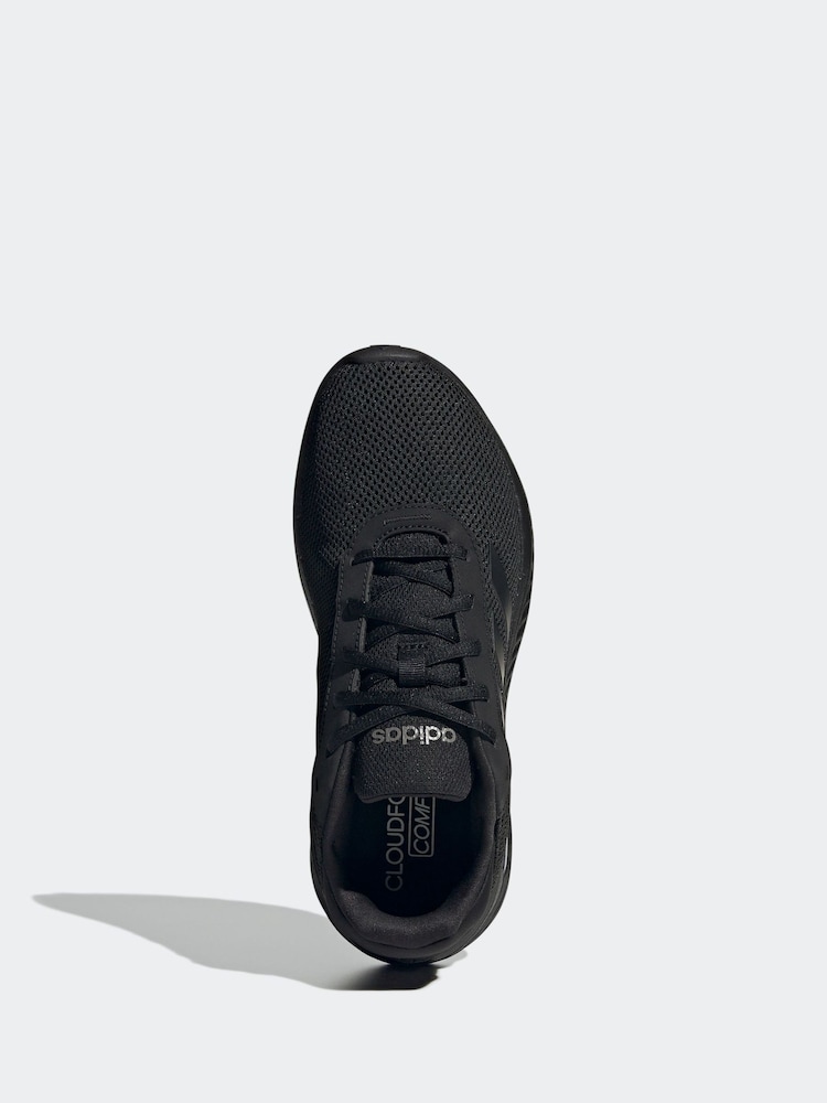 adidas Dark Black Cloudfoam Comfy Trainers - Image 5 of 8
