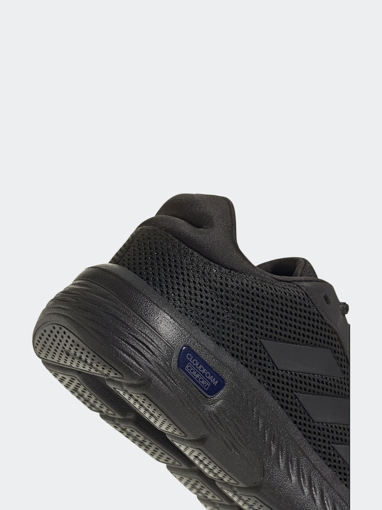 adidas Dark Black Cloudfoam Comfy Trainers - Image 8 of 8
