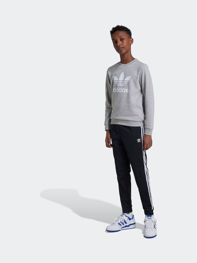 adidas originals Black Superstar Track Joggers - Image 1 of 6