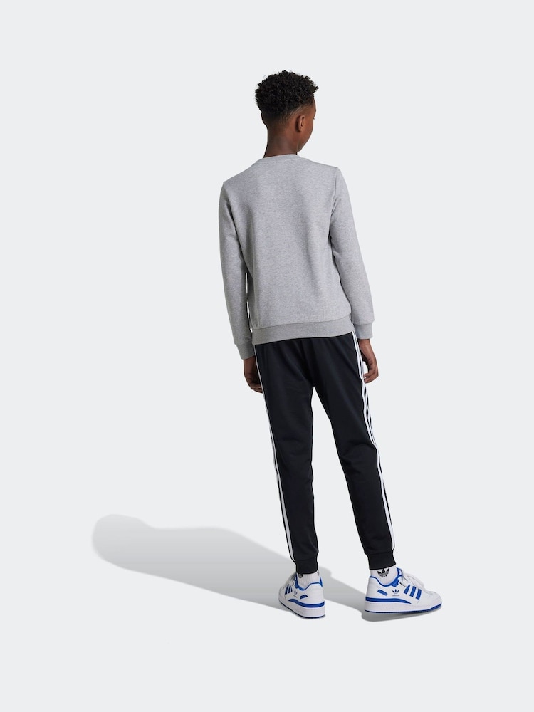 adidas originals Black Superstar Track Joggers - Image 2 of 6