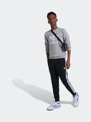 adidas originals Black Superstar Track Joggers - Image 3 of 6