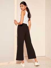 Friends Like These Black Wide Leg Cosy Trouser Co Ord - Image 4 of 4
