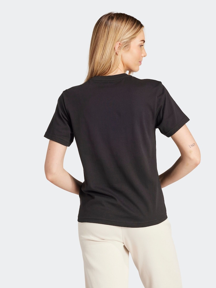 adidas Black 100% Cotton Camo T-Shirt - Image 2 of 7