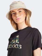 adidas Black 100% Cotton Camo T-Shirt - Image 4 of 7