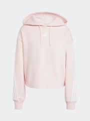 adidas Pink Sportswear Future Icons 3-Stripes Hoodie - Image 5 of 5
