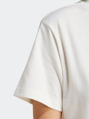 adidas White 100% Cotton Future Icons Logo T-Shirt - Image 5 of 7