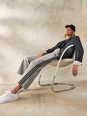 adidas Grey Sportswear Future Icons 3-Stripes Open Hem Joggers - Image 4 of 7