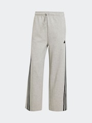 adidas Grey Sportswear Future Icons 3-Stripes Open Hem Joggers - Image 7 of 7