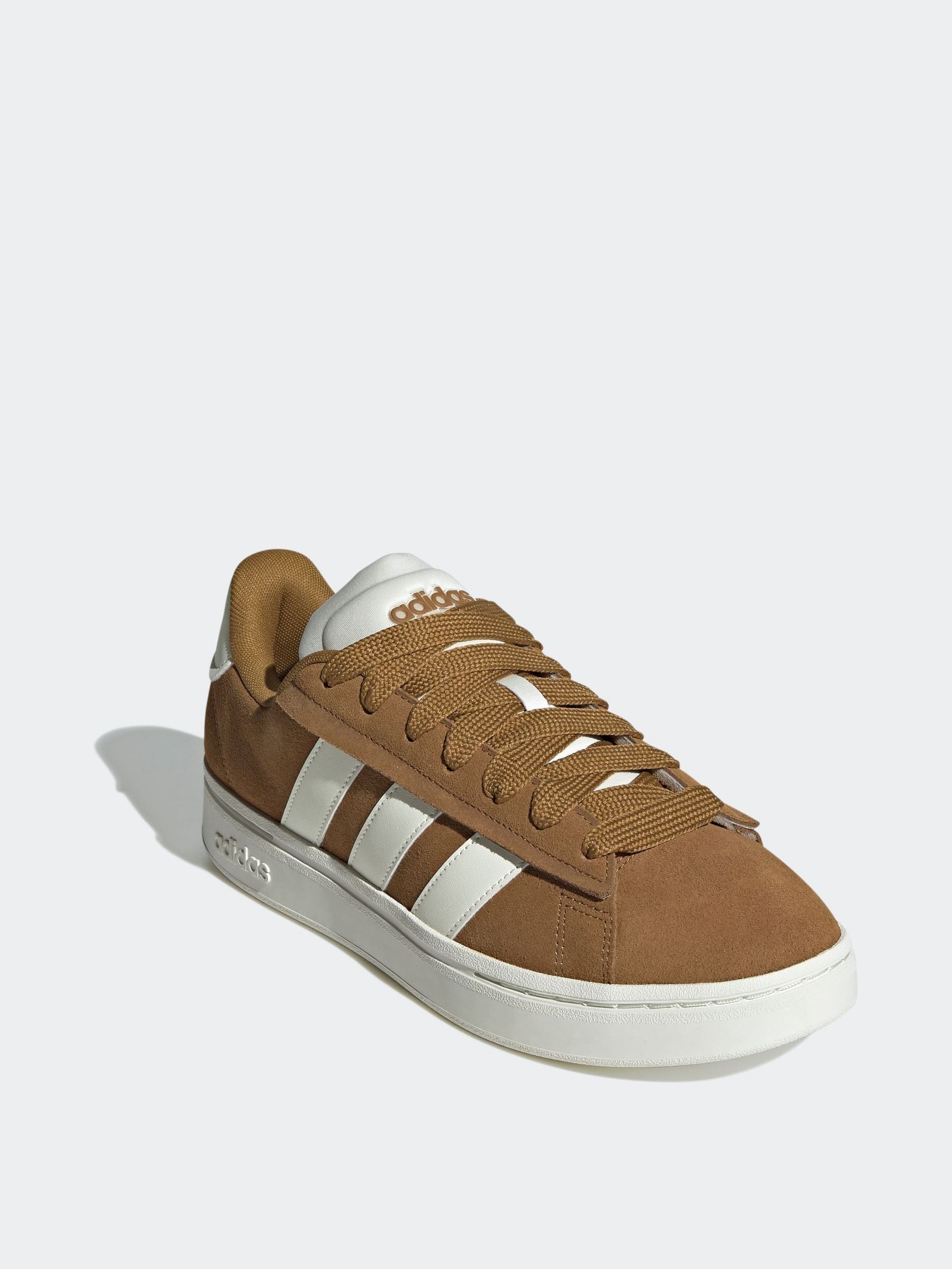 Buy adidas Bright Brown Grand Court Alpha 00 s Trainers from Next Luxembourg