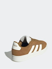 adidas Bright Brown Grand Court Alpha 00's Trainers - Image 10 of 10
