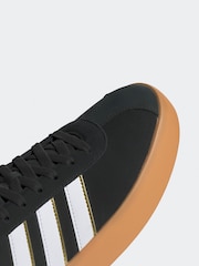 adidas Black/Gum VL Court Trainers - Image 18 of 19