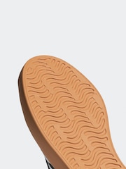 adidas Black/Gum VL Court Trainers - Image 19 of 19