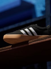 adidas Black/Gum VL Court Trainers - Image 9 of 19