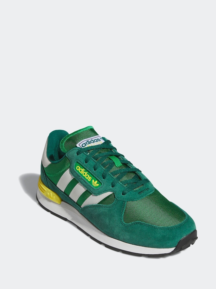 adidas Originals Green Treziod 2 Trainers - Image 6 of 12