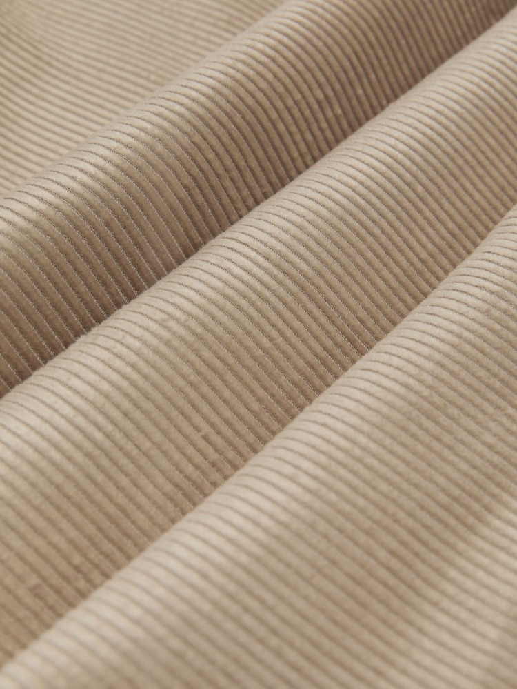 Reiss Champagne Neutral Gretel Velvet Corduroy Wide-Leg Trousers - Image 6 of 6 Reiss Champagne Neutral Gretel Velvet Corduroy Wide-Leg Trousers - Image 6 of 6