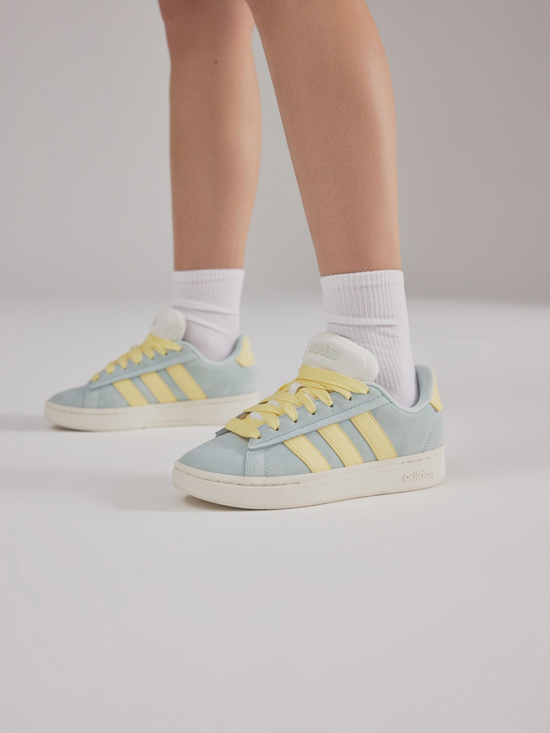 Adidas superstar blue yellow store