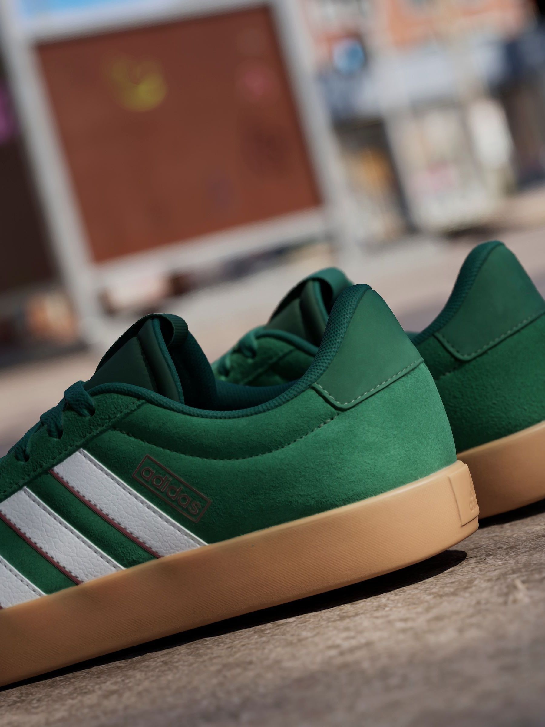 Buy adidas Green/Gum VL Court Trainers from Next USA