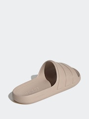 adidas Brown Adilette Flow Sandals - Image 4 of 8