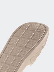 adidas Brown Adilette Flow Sandals - Image 7 of 8