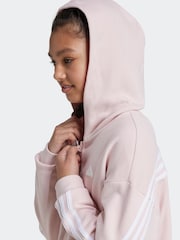 adidas Pink Future Icons 3-Stripes Full-Zip Hoodie - Image 5 of 6