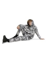 adidas Grey Kids Future Icons Camo Printed Hoodie - Image 3 of 6