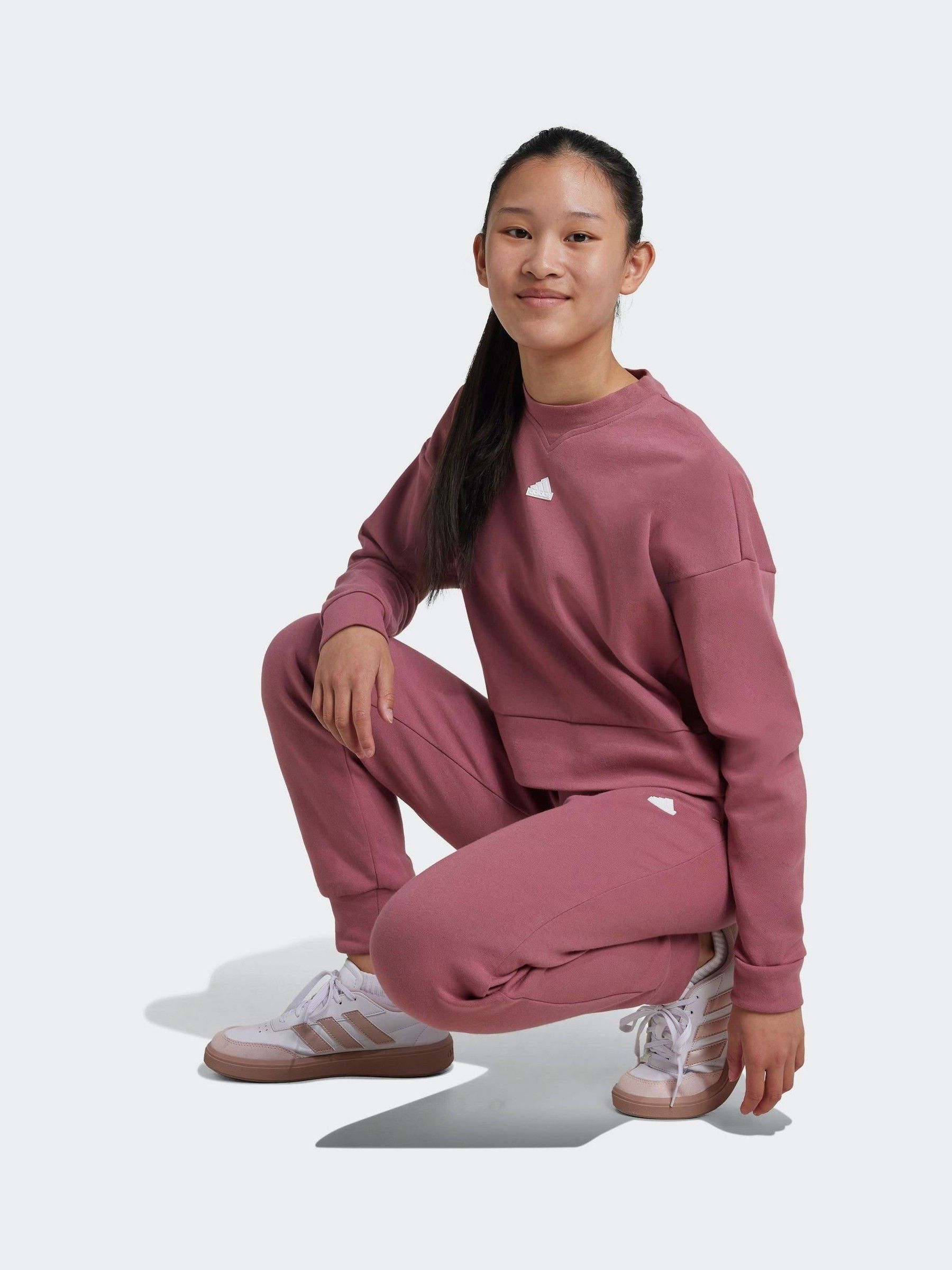 Red adidas womens tracksuit on sale