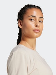 adidas Brown Yoga T-Shirt - Image 5 of 8