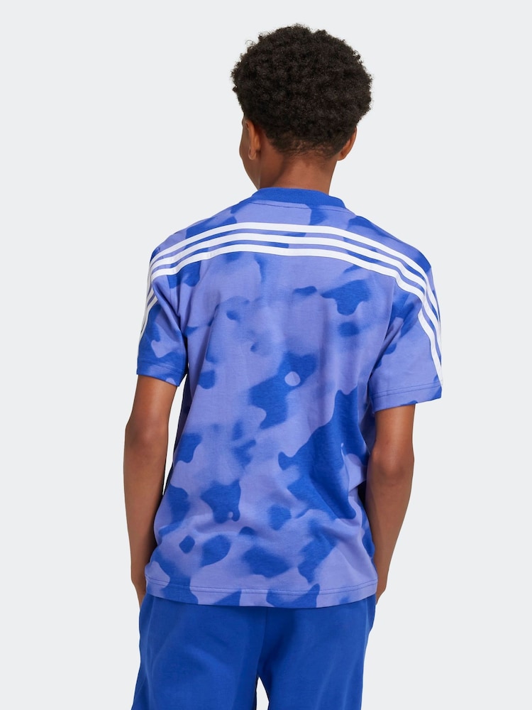 تيشرت بطبعة مموهة من القطن 100% تشكيلة Future Icons من adidas - صورة 2 من 6