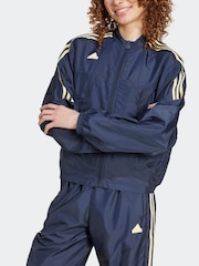 adidas Blue Tiro Woven Jacket - Image 2 of 8