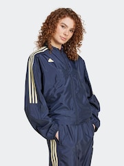 adidas Blue Tiro Woven Jacket - Image 4 of 8