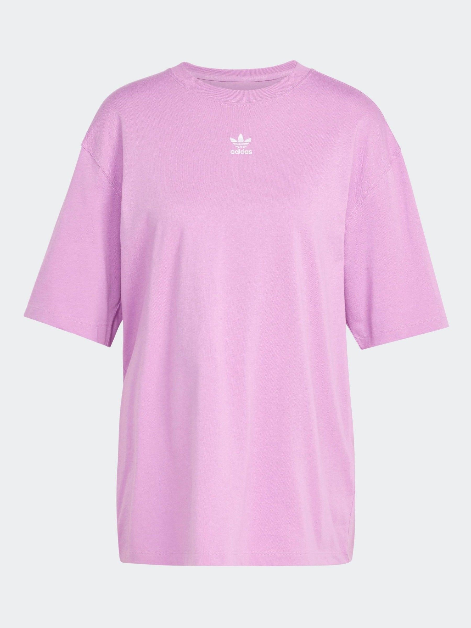 Buy adidas Originals Purple Boyfriend 100 Cotton Essential T Shirt from Next Luxembourg