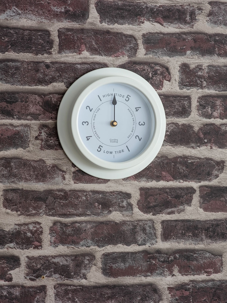 Garden Trading Charcoal Narberth Tide Clock - Image 1 of 4 Garden Trading Charcoal Narberth Tide Clock - Image 1 of 4