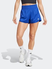 Azul - adidas Pacer Knit Alto Training Shorts - Imagen 1 de 8
