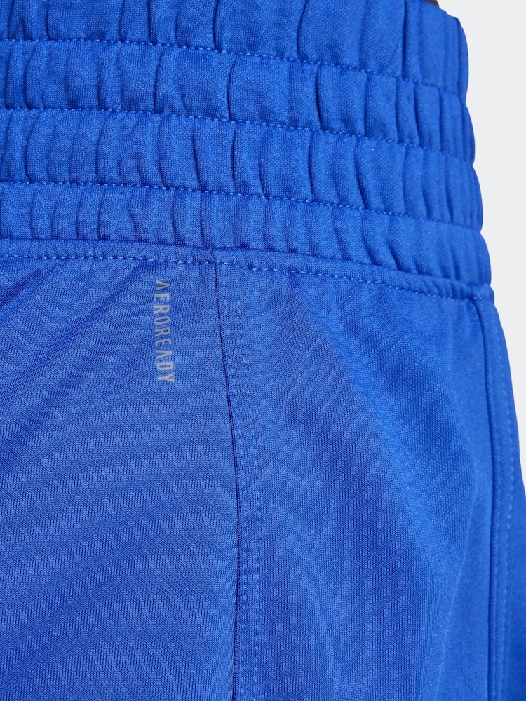 adidas Blue Pacer Knit High Training Shorts - Image 6 of 8