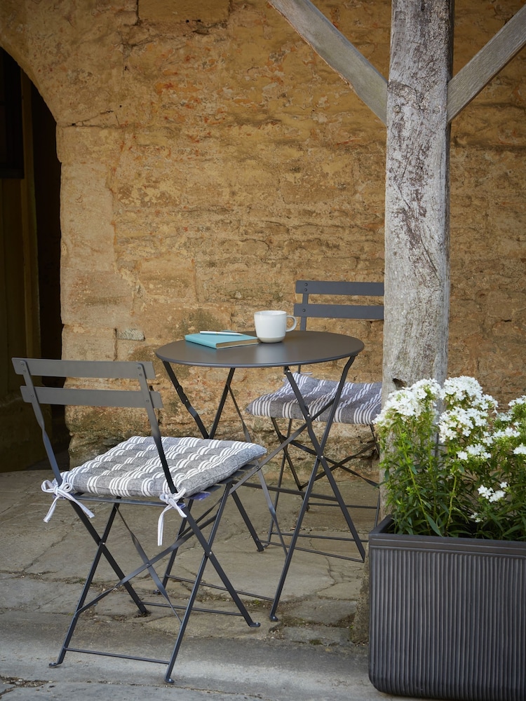 Garden Trading Natural Rive Droite Bistro Set - Image 1 of 6 Garden Trading Natural Rive Droite Bistro Set - Image 1 of 6