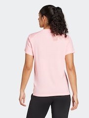 adidas Pink Train Essentials Logo T-Shirt - Image 2 of 7
