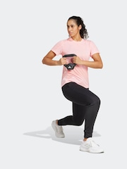 adidas Pink Train Essentials Logo T-Shirt - Image 4 of 7