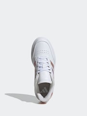 adidas Multi/white adidas Court Block Animal Trainers - Image 5 of 9
