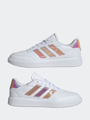 adidas Multi/white adidas Court Block Animal Trainers - Image 7 of 9