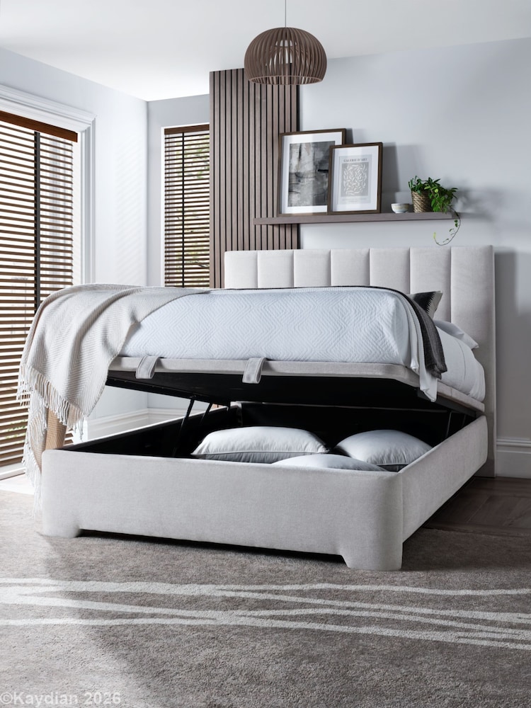 Kaydian Cream Medburn Ottoman Storage Bed - Image 2 of 2