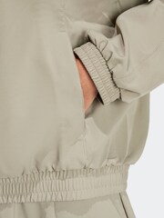 adidas Grey Aeroready Train Essentials Woven Quarter-Zip Track Top - Image 3 of 7