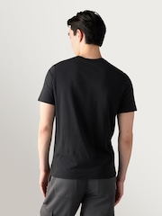 Moose Knuckles Black Icebreak Logo T-Shirt - Image 2 of 6