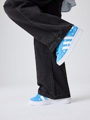 adidas Originals Blue/Floral Campus 00s Trainers - Image 2 of 13